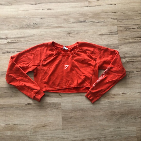 BUNDLE DEAL Gymshark Red and Orange Sweatshirt and Hoodie Set - Picture 9 of 14